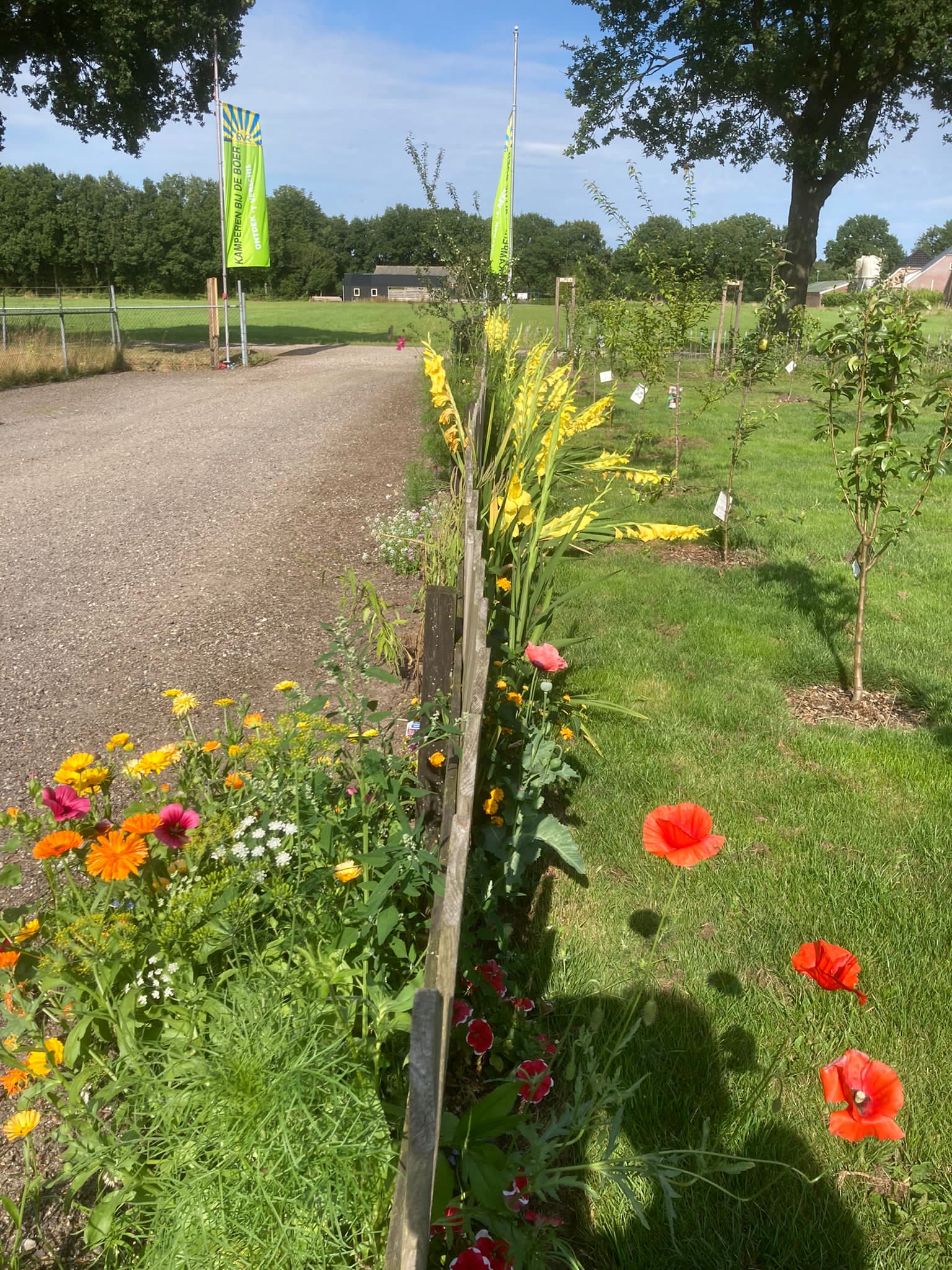 Camping poort